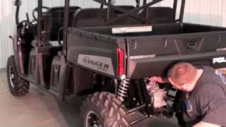 Polaris Ranger 55 Cage Kit Install by MARSHALL MOTOART Part 1 [upl. by Edsel]