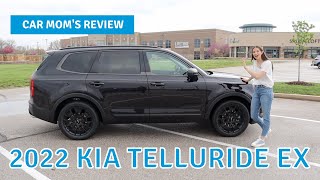 2022 Kia Telluride EX Nightfall  CAR MOM TOUR [upl. by Lindberg]