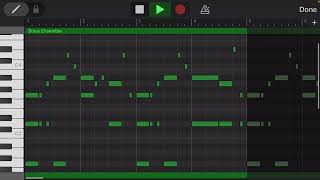 How to remake Scoliosis by Young Thug and Lil Double O in GarageBand [upl. by Enelhtac343]