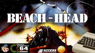 BEACH HEAD  Commodore 64 1983 [upl. by Hazeghi]