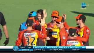 Perth Scorchers v Adelaide Strikers BBL07 [upl. by Teiv]