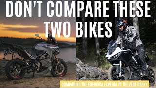 Which is better the Zero DSRX or the Energica Experia [upl. by Ichabod254]