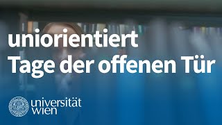 Tage der offenen Tür der Universität Wien  uniorientiert [upl. by Amsed]