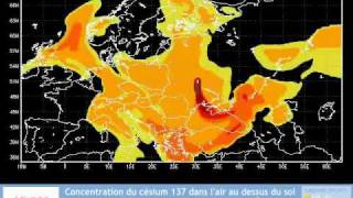 animation of Chernobyls radiation [upl. by Welcher]