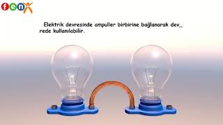 5Sınıf 7 Ünite Elektrik Devre Elemanları ve Sembolleri 3D Animasyonu [upl. by Peers]