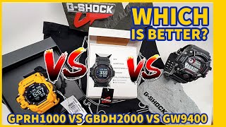 Youll Be quotGShockedquot New Rangeman GPRH1000 Compared to GW9400 and the GBDH2000 Fitness Watch [upl. by Cardon]