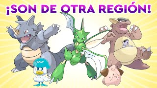 ¡POKÉMON QUE SON DE OTRA REGIÓN [upl. by Anitsirhcairam498]