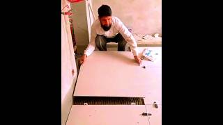 how to install kitchen floor tile youtubeshorts shortsfeed viral [upl. by Hyland]