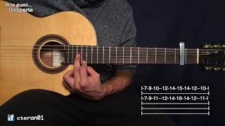 Cant help falling in love  Tutorial Guitarra [upl. by Bacchus]