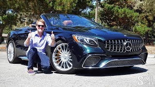 The MercedesAMG S65 Cabriolet is the Ultimate Extravagance  TEST DRIVE [upl. by Bayard]