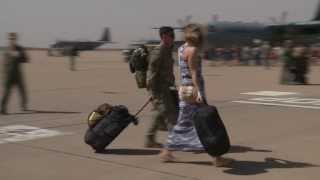 39th Airlift Squadron Returns from Deployment [upl. by Zenitram]