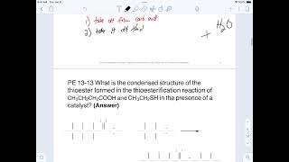 Esterification Thioesterification and Amidation [upl. by Rubliw]