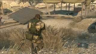 MGS V  The Phantom Pain Creative Stealth Kill Part1 [upl. by Gerrald]