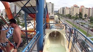 Road Sided Water Slide at Clube Privé [upl. by Pronty56]