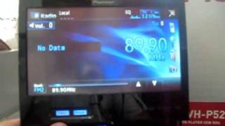 PIONEER DVD AVH P 5280 BT BLUETOOTH [upl. by Rasia]