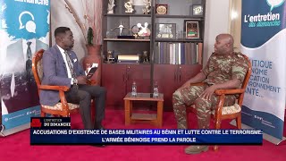 LENTRETIEN DU DIMANCHE 21 Juillet 2024 avec Le LieutenantColonel Vincent F HONFOGA [upl. by Isidoro]