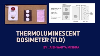 THERMOLUMINESCENT DOSIMETER TLD  BY  AISHWARYA MISHRA [upl. by Mays]