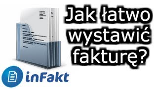 Proste wystawianie faktur [upl. by Assirrak]