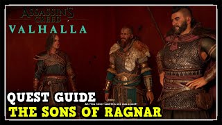 Assassins Creed Valhalla The Sons of Ragnar Quest Chapter 1 The Kingmakers Saga [upl. by Loring]