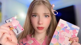 АСМР Макияж для тебя🎀Ты Айдол🧸💗 звуки для сна кисточки помадки ASMR idol makeup relax [upl. by Madigan]