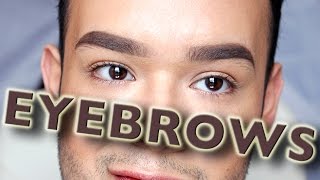 Makeup Tutorial EYEBROWS for MEN amp WOMEN [upl. by Datnow207]