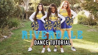 RIVERDALE  JAILHOUSE ROCK DANCE TUTORIAL  LeoniJoyce Tutorial [upl. by Ardnasela]