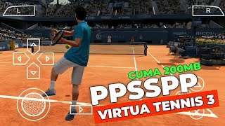 Game PPSSPP Virtua Tennis 3 Game PPSSPP Ukuran Kecil Terbaru [upl. by Deehsar]