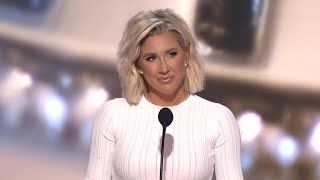 Savannah Chrisley speaks at RNC [upl. by Anirba162]