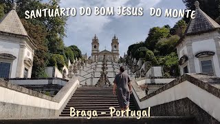 Santuário do Bom Jesus do Monte  Braga [upl. by Htebsle]