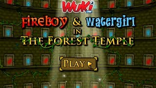 Fireboy and Watergirl in The Forest Temple Walkthrough [upl. by Jose635]