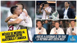 MÉXICO superó a COSTA RICA pero no termina de convencer y sigue sin ser el favorito  Futbol Picante [upl. by Arbrab]