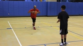 How to Throw a Bounce Pass  Basketball Moves [upl. by Sternick]