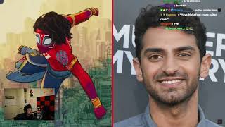 ImDOntai Reacts TO Spiderman Into The Spiderverse Trailer [upl. by Ennazzus]