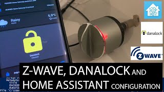 How to Configure ZWave on DanaLock and Home Assistant  Configuration Steps [upl. by Kcub]