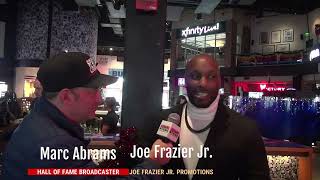 Joe Frazier Jr Talks about his January 13 2024 Promotion [upl. by Alegnasor]