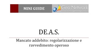 Mancato addebito regolarizzazione e ravvedimento operoso [upl. by Chon]