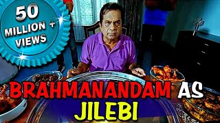 Brahmanandam as Jilebi  Double Attack Naayak Hindi Dubbed Best Comedy Scenes  Ram Charan [upl. by Yelkao]