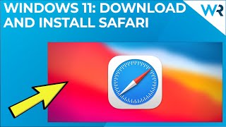 How to download and install Safari on Windows 11 [upl. by Sayre]