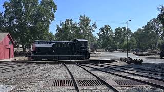 WATCH THE RARE BALDWINWHITCOMB LOCOMOTIVE ON THE TURNTABLE AT RAILTOWN 1897 [upl. by Danas]