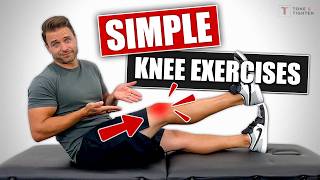 8 Simple Exercises For Massive Knee Pain Relief [upl. by Aimehs2]