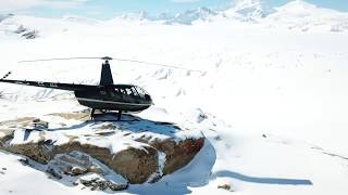 ✅ HELICOPTER Raid AT PATAGONIA Robinson R44  AMAZING Northern Ice field OVERFLY ✅ [upl. by Goldberg94]