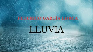 LLUVIA de FEDERICO GARCÍA LORCA En la voz de Ruth Enciso [upl. by Lidaa]