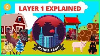 MANOR FARM Explained  Layer 1 of Animal Farm DRIP Networks Official Farm Partner [upl. by Gabie]