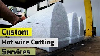 Custom Hot wire CNC Foam Cutting Services by VortexRC  EPP EPS Foam wings airfoils amp fuselages [upl. by Euqnimod734]