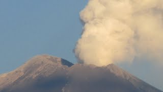 Actividad Volcán Popocatépetl está en vivo [upl. by Tager]