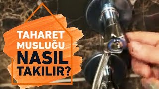 Taharet Musluğu Nasıl Takılır  Koçtaş ile Kendin Yap [upl. by Tanah476]