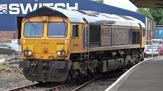 66750 Wagon Runaround in Andover Sidings  7621 [upl. by Acinoed]