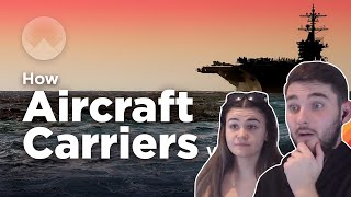 British Couple Reacts to Cities at Sea How Aircraft Carriers Work [upl. by Eiramanig148]