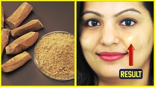 Sandalwood Face Pack  Get Fair Glowing Beautiful Skin  Best Homemade Face Pack [upl. by Gabel]