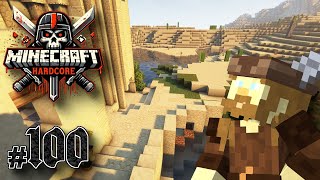 Der Weg zum Wasser Minecraft Hardcore Projekt Staffel 4 Folge 100 [upl. by Adina]